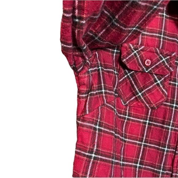 3 for $30! Abercrombie & fitch plaid red shirt. Size small - Picture 10 of 10